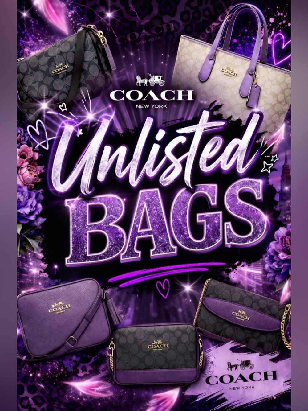 *** UNLISTED BAGS FOR LIVE SHOW ***